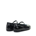 Thierry Rabotin Good 1548MP Black Taffetas heel view - Hanig's Footwear