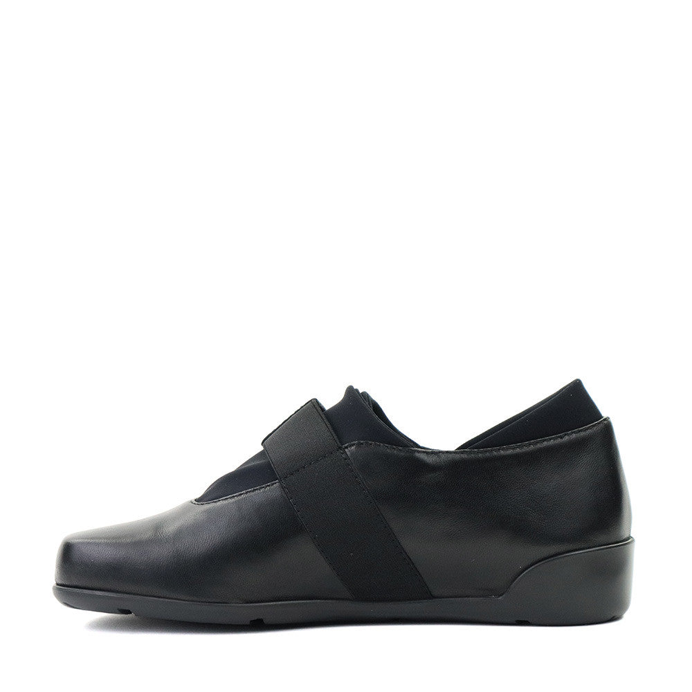 Thierry Rabotin Keaton 4906 Black Nappa inside view - Hanig's Footwear