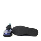 Thierry Rabotin Lena 7502 Blue Wash sole view - Hanig's Footwear