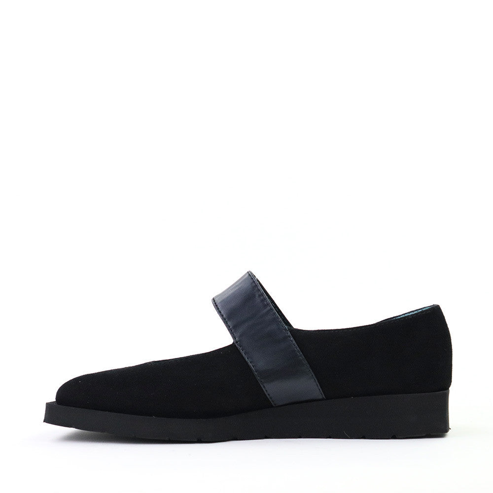 Thierry Rabotin Orochi 5520 Black Suede inside view - Hanig's Footwear