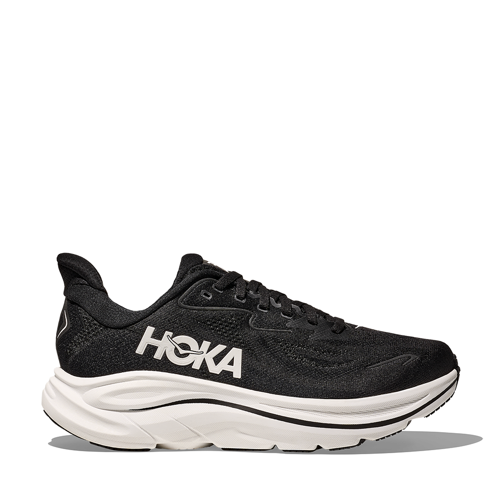 Clifton 10 Black White Womens