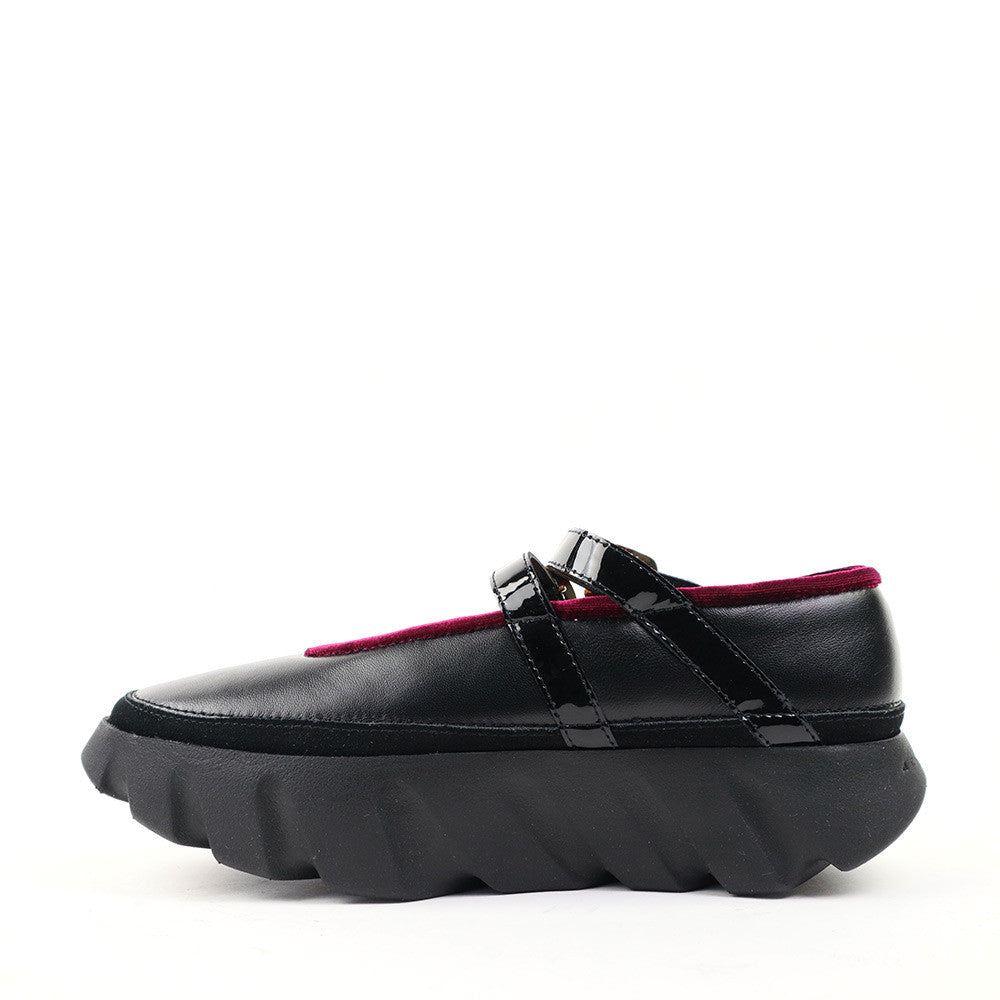 4ccccees Tura Ballet Black inside view - Hanig's Footwear
