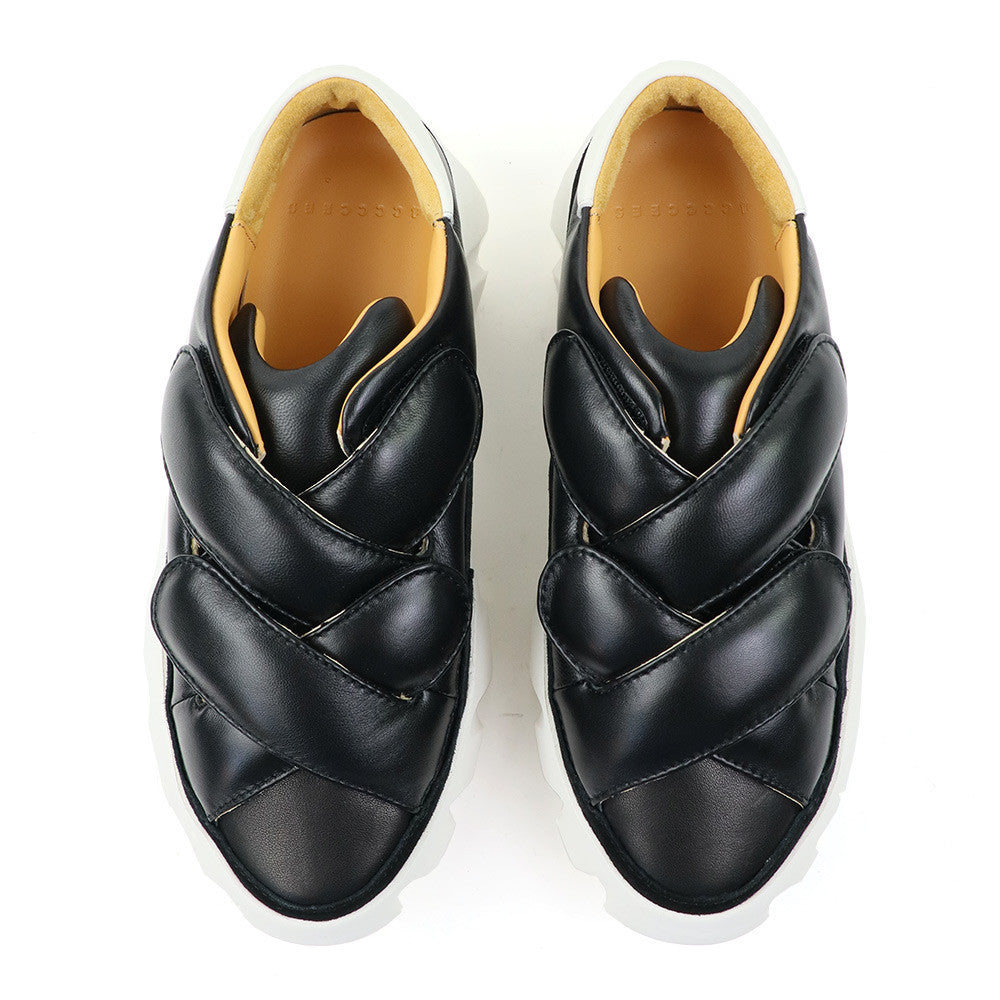 4ccccees Tura Lucky Black top view - Hanig's Footwear