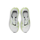 On Running Cloudgo White/Meadow Womens top view - Hanig's Footwear
