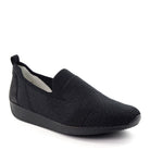 Ara Leena Black Woven angle view - Hanig's Footwear