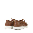 Mephisto Trevis Hazelnut heel view - Hanigs Footwear