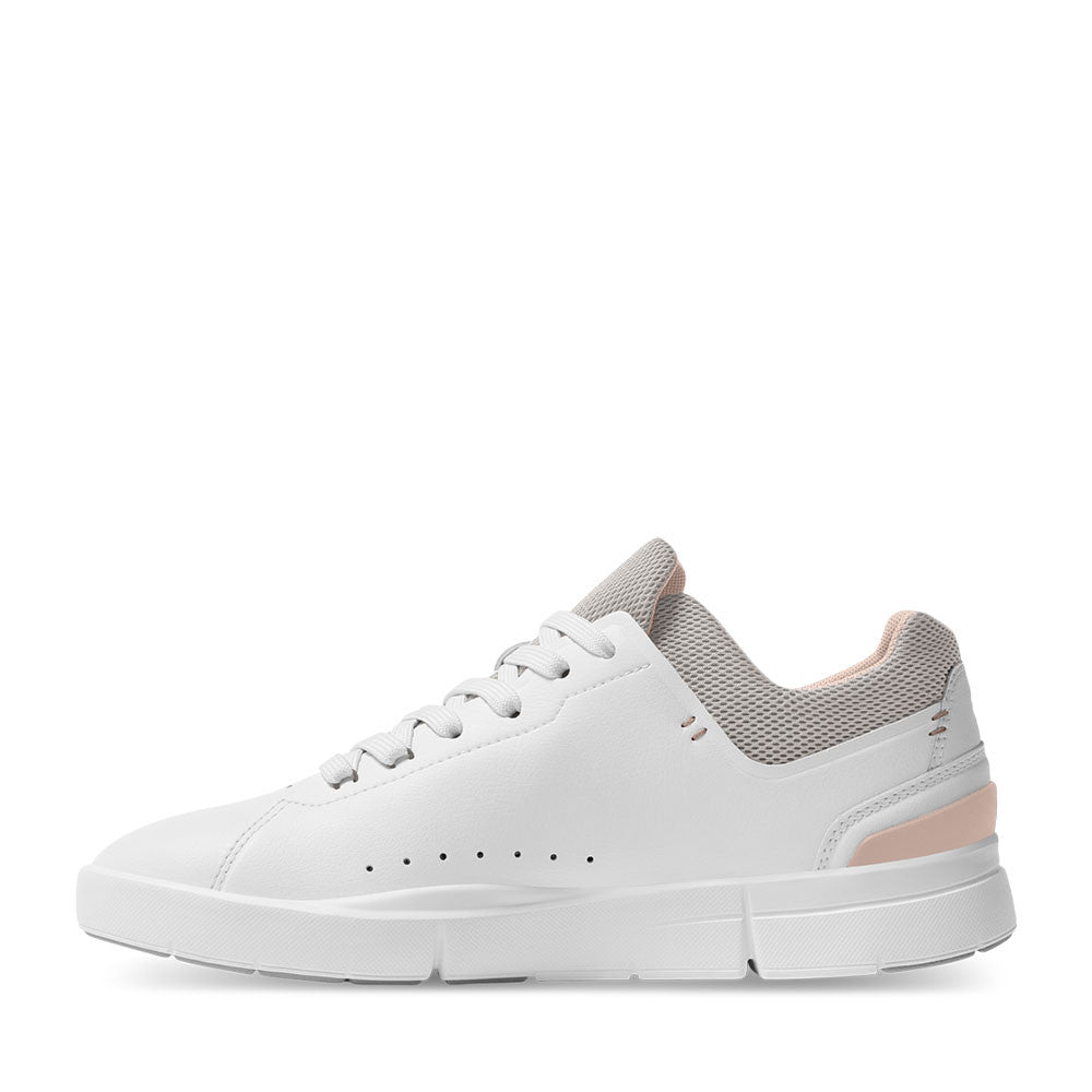 ON Running Roger Advantage Rose White Womens inside view | Hanig's Footwear