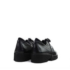 Thierry Rabotin Zigor 7827 Black Nappa heel view - Hanig's Footwear