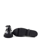 Thierry Rabotin Zigor 7827 Black Nappa sole view - Hanig's Footwear
