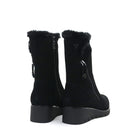 Mephisto Veronica Black heel view - Hanig's Footwear