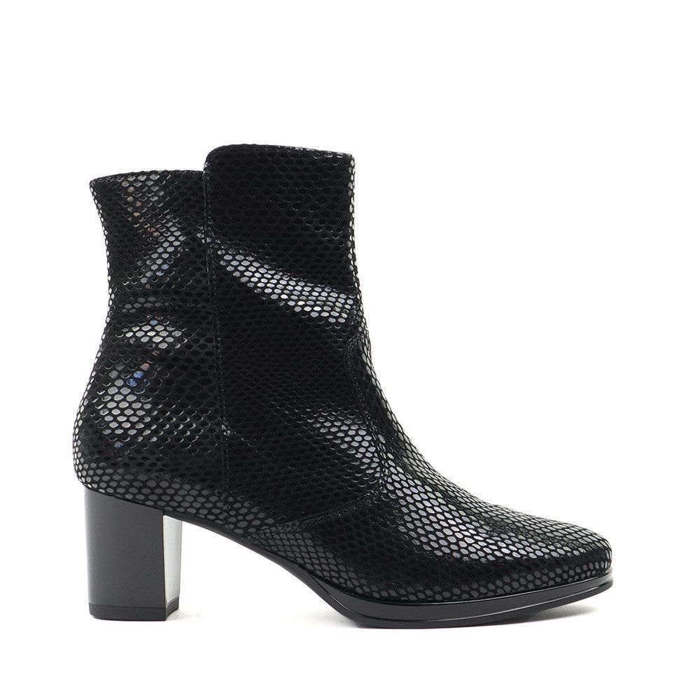 Ara Osmanthus Black Snake side - Hanig's Footwear