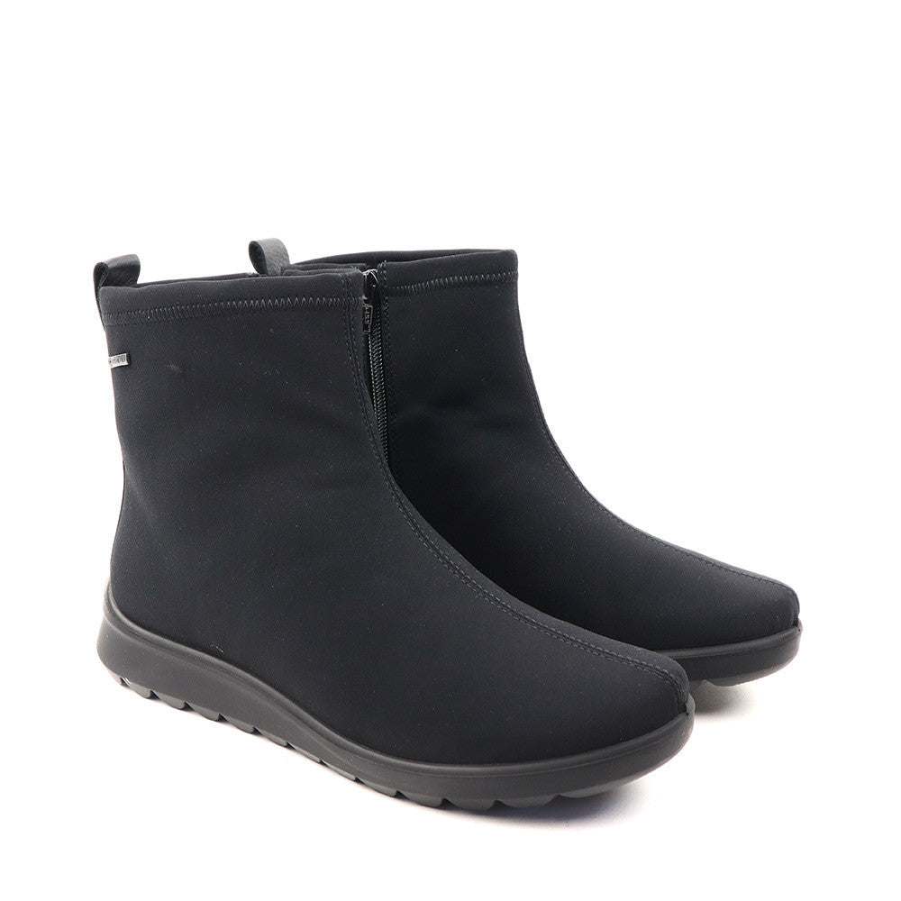 Ara Trillium Boot Black angle - Hanig's Footwear
