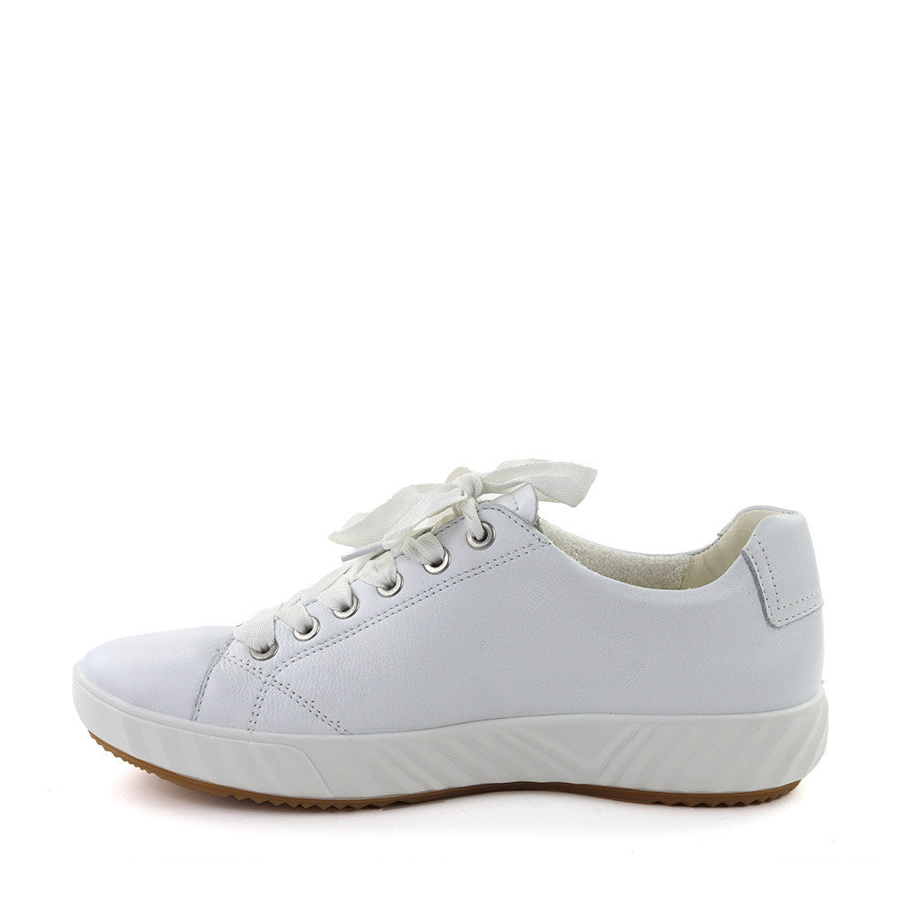 Ara Alexandria White inside view - Hanig's Footwear
