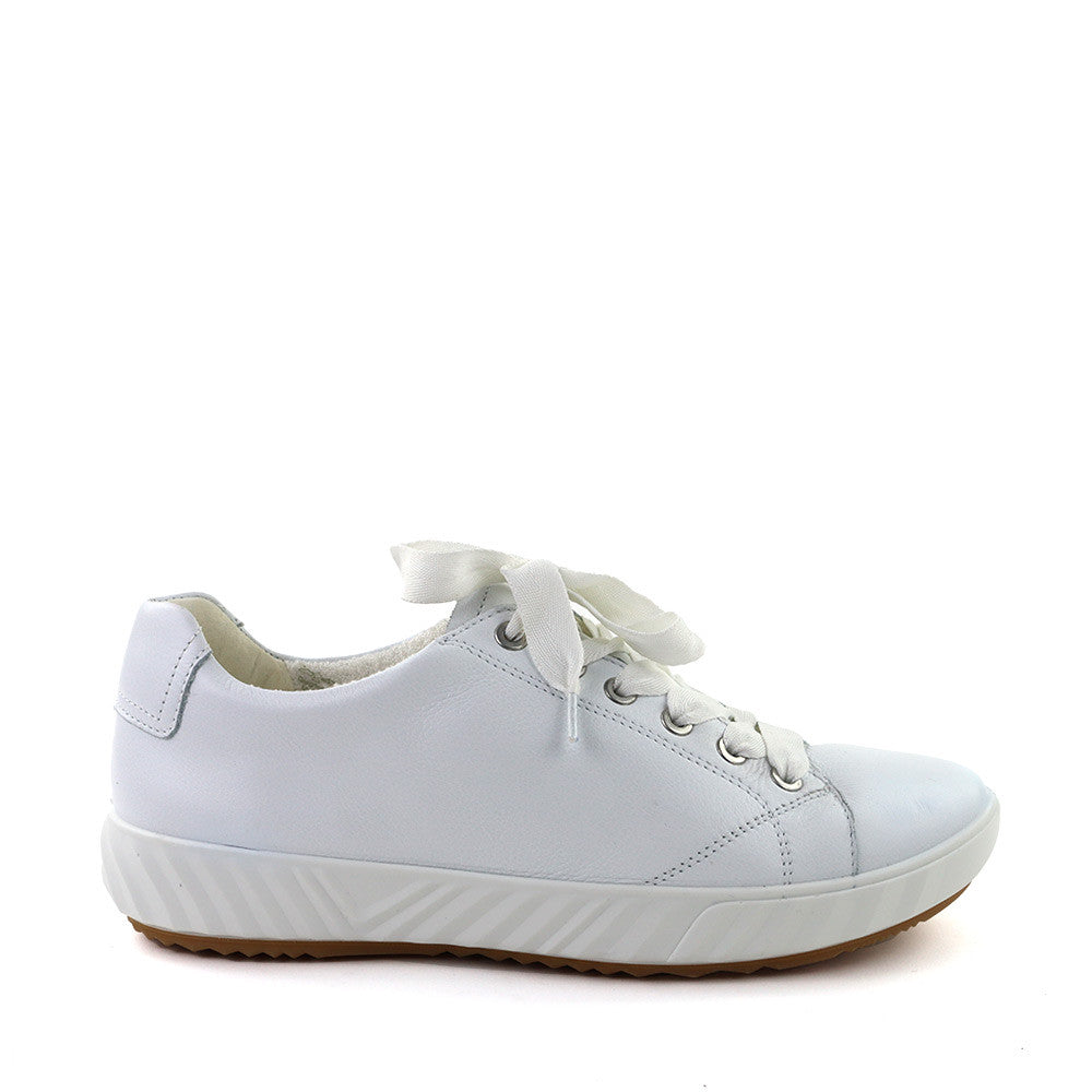 Ara Alexandria White side view - Hanig's Footwear