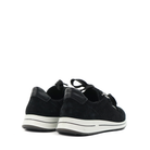 Ara Oleanna Black Puntikid heel view - Hanig's Footwear
