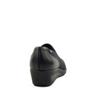 Ara Zurich in Black Gore tex heel view - Hanig's Footwear