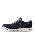 On Cloud 5 Midnight White Mens inside view - Hanig's Footwear
