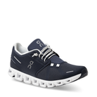 On Cloud 5 Midnight White Mens angle view - Hanig's Footwear