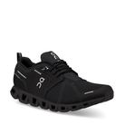 On running Cloud Womens WP Black angle view - Hanig's Footwear