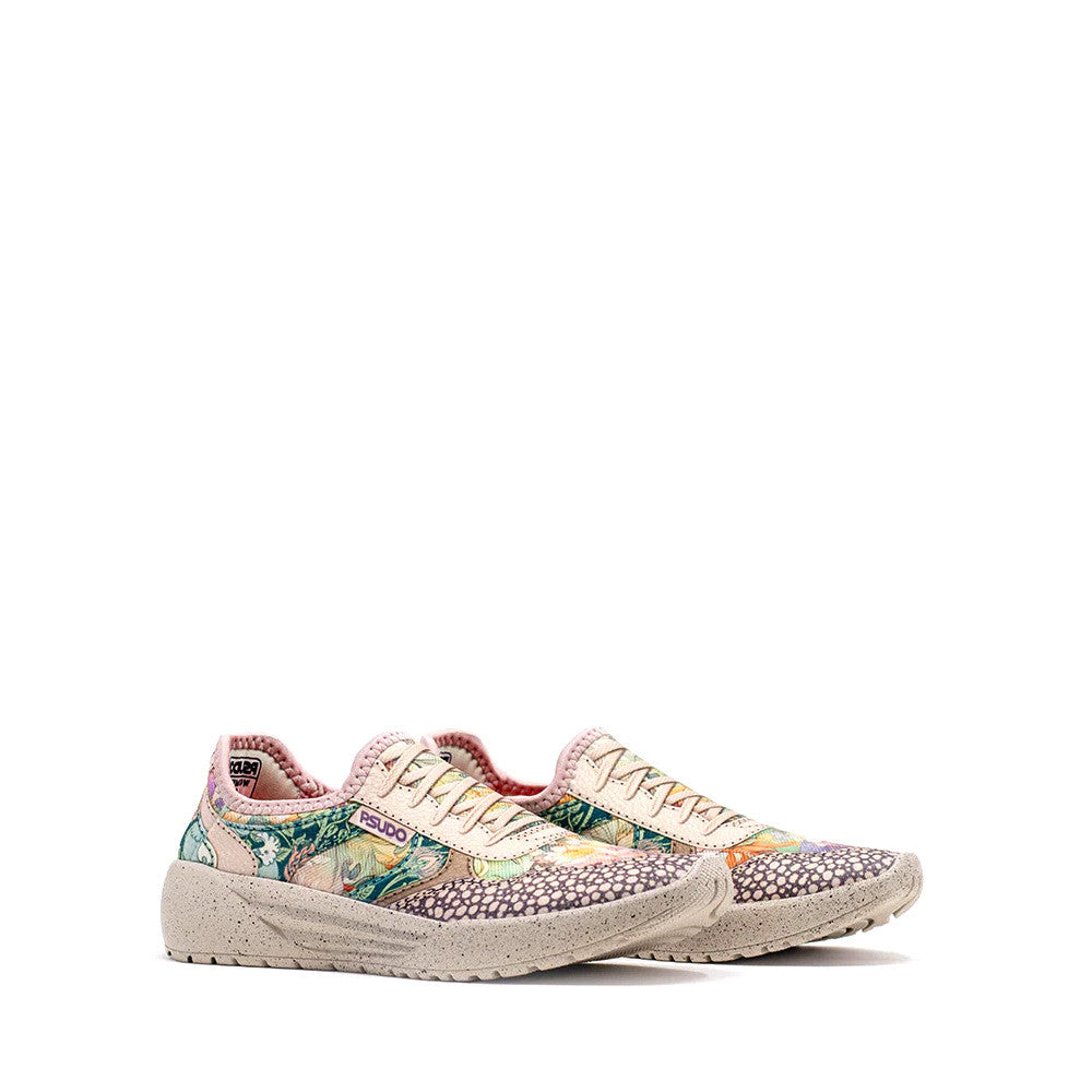 Psudo Court Womens Terra Blossom angle view - Hanig's Footwear