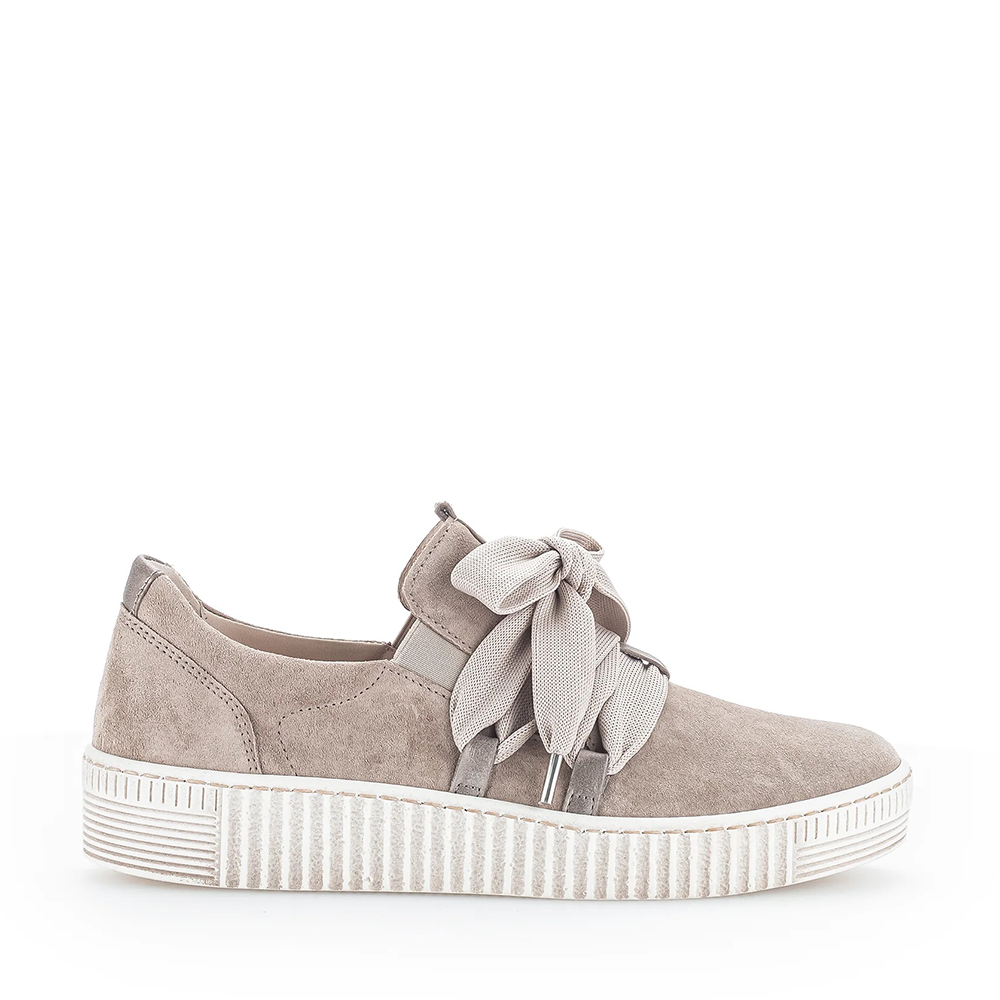 Gabor 43333-12 Taupe Sneakers | Hanig's Footwear – Hanigs Footwear