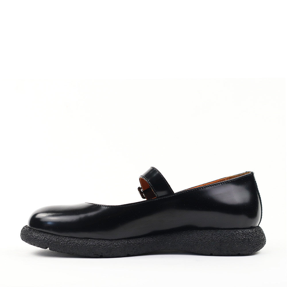 Mat 20 9009 Black Patent inside view - Hanig's Footwear