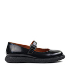Mat 20 9009 Black Patent side view - Hanig's Footwear