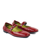 Mat 20 9209 red patent angle view - Hanig's Footwear