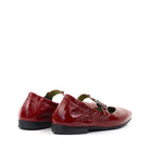 Mat 20 9209 red patent heel view - Hanig's Footwear