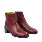 Mat 20 S452 Boot Red Nappa angle view - Hanig's Footwear