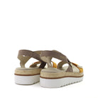 Mephisto Dominica Mango heel view - Hanig's Footwear