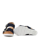 Mephisto Ysabel Navy sole view - Hanigs Footwear