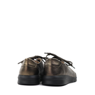 Mephisto Marilis Walnut Ceylan Bronze heel view - Hanig's Footwear 