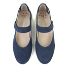 Mephisto Marsia Jeans Blue top view - Hanig's Footwear 