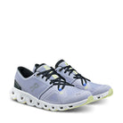 On Running Cloud X 3 Nimbus White Womens angle view - Hanig's Footwear