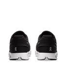 On Cloud 5 All Black Mens heel view - Hanig's Footwear