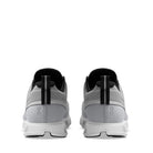 On Cloud 5 Waterproof Glacier White Mens heel view - Hanig's Footwear