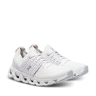 On Cloudswift White Frost Womens angle — Hanigs Footwear