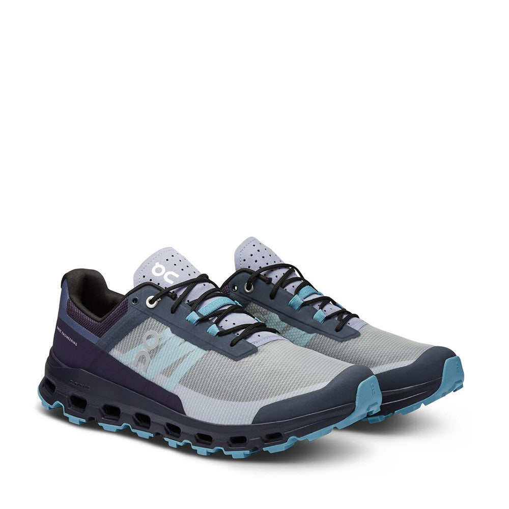 On Cloudvista Navy Wash Womens angle view — Hanigs Footwear