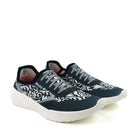 Psudo Court Womens Black White angle view - Hanig's Footwear