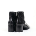 Regarde le Ciel Pilar-01 Black heel view - Hanig's Footwear