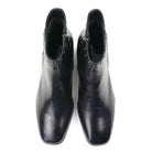 Regarde le Ciel Pilar-01 Black top view - Hanig's Footwear