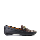 Robert Zur Perlata Blk/Luggage Combo side view - Hanig's Footwear