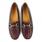 Robert Zur Perlata Blk/Luggage Combo top view - Hanig's Footwear