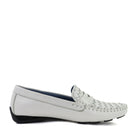 Robert Zur Petra White Glove side view - Hanig's Footwear