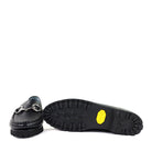 Robert Zur Soho Black sole view - Hanig's Footwear
