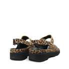 Thierry Rabotin Wander 1349W Leopard heel view - Hanig's Footwear