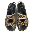 Thierry Rabotin Wander 1349W Leopard top view - Hanig's Footwear