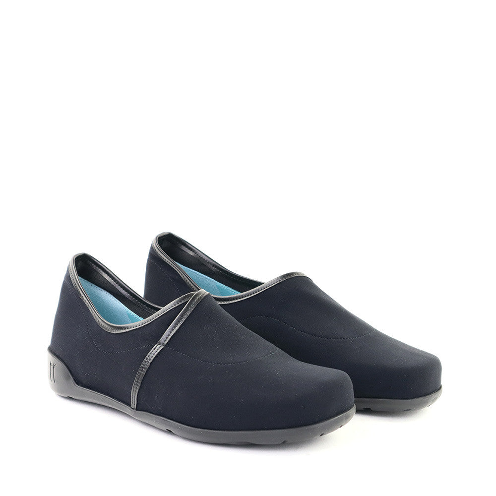 Thierry Rabotin Kepora 4905 Black Peach angle view - Hanig's Footwear