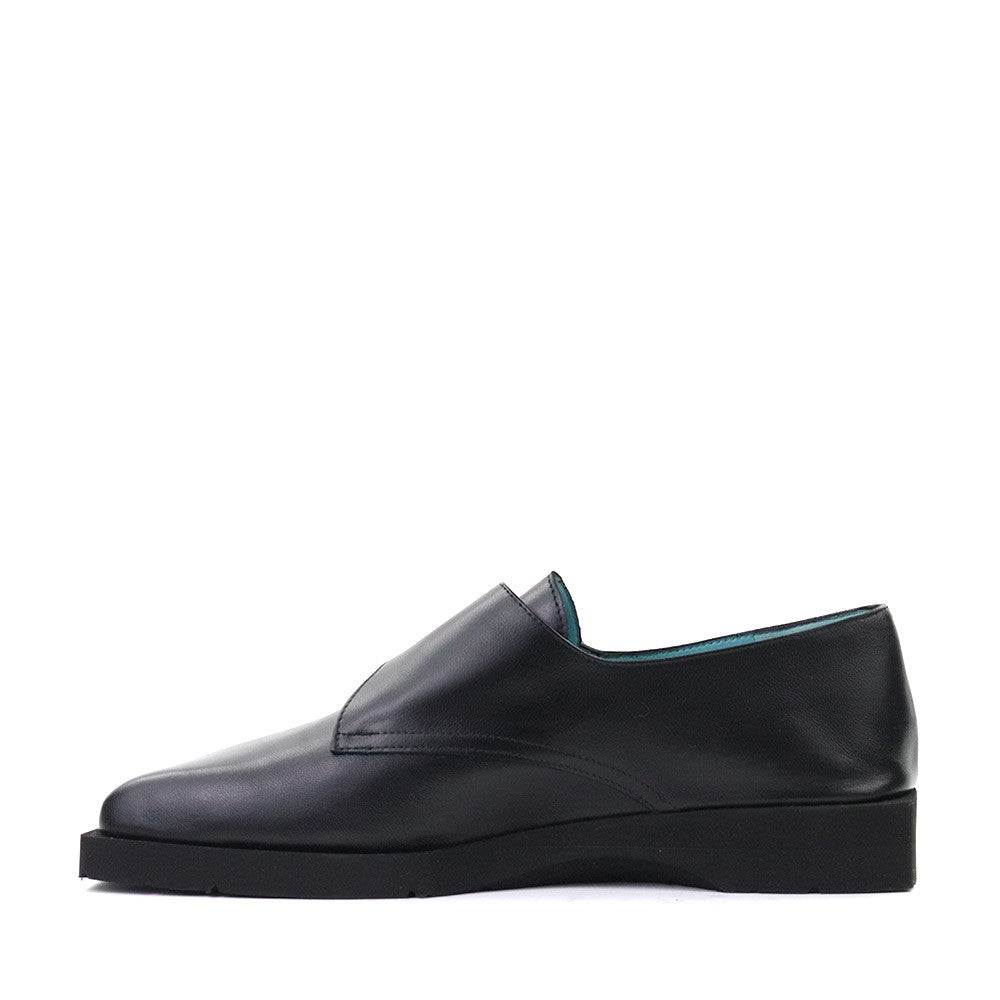 Thierry Rabotin Otis 5521 Black Nappa inside view - Hanig's Footwear